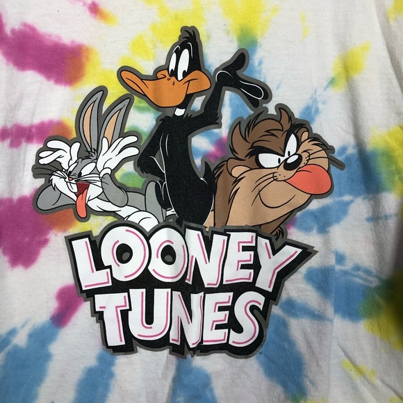 Loony Tunes Tie Dye Long Sleeve Shirt - Picture 3 of 5